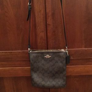 Coach brown/Black Cross body bag